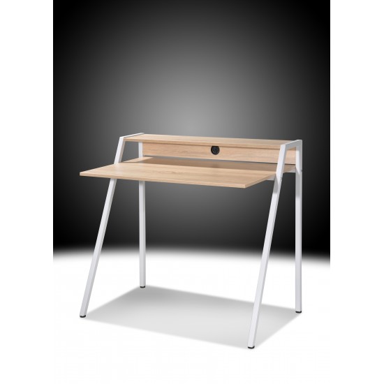 CARVALLO Writing Table with Metal Legs