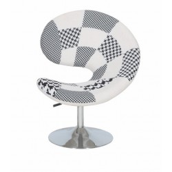 SHIRO Patchwork Lounge Chair - D SHIRO Patchwork Lounge Chair - D