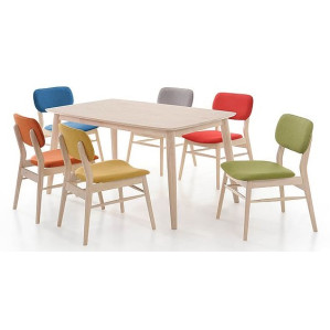 LESTER Dining Set 1+6