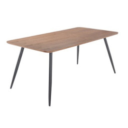 NELLA Dining Table - Walnut Colour