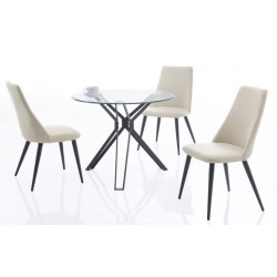 AVA Glass Top Table AVA Glass Top Table