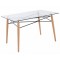 EAMES Glass Top Table