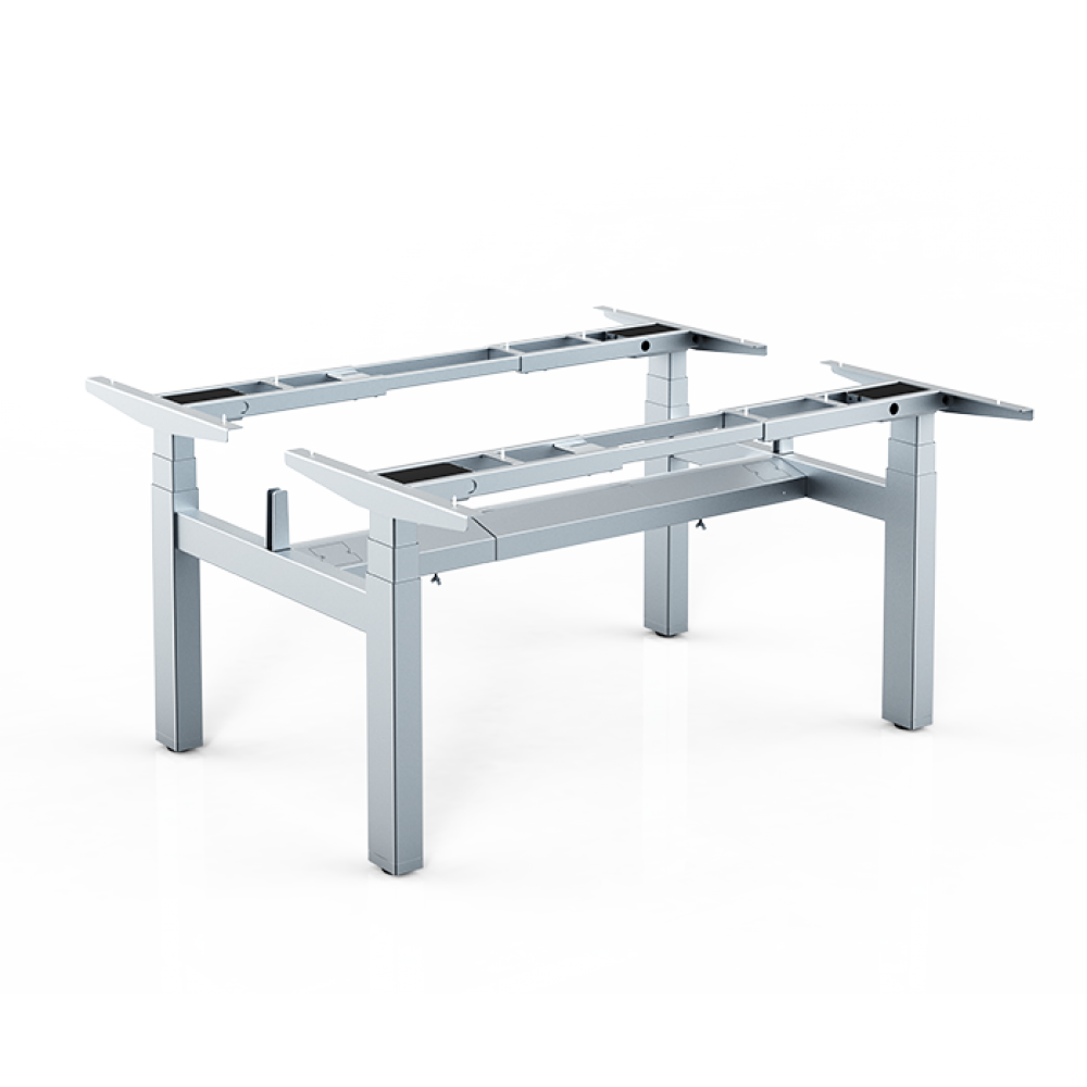 IDM Height Adjustable Face to Face Cluster of 2 Table Frame / Lifting Frame / SitStand Table Frame