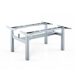 IDM Height Adjustable Face to Face Cluster of 2 Table Frame / Lifting Frame / Sit-Stand Table Frame  IDM Height Adjustable Face to Face Cluster of 2 Table Frame / Lifting Frame / Sit-Stand Table Frame