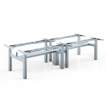 IDM Height Adjustable Cluster of 4 Table Frame / Lifting Frame / Sit-Stand Table Frame 