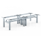 IDM Height Adjustable Cluster of 4 Table Frame / Lifting Frame / Sit-Stand Table Frame 