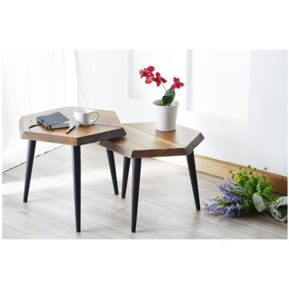 HONEYCOMB Coffee Table with Side Table