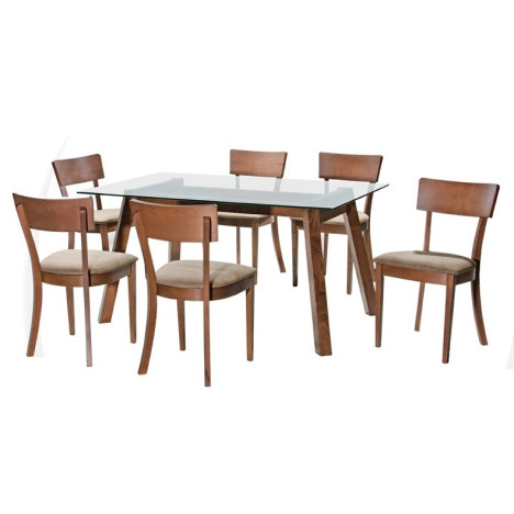 DORA Dining Set 1+6