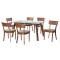 DORA Dining Set 1+6