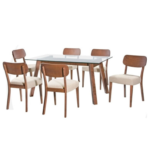 ORLANDO Dining Set 1+6