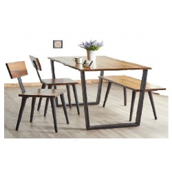 TESSA Dining Set (Rectangular Leg) TESSA Dining Set (Rectangular Leg)