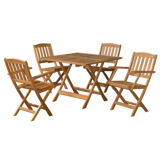 MANCINI Folding Table Set