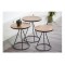 TERRA Nesting Table (Round Leg)