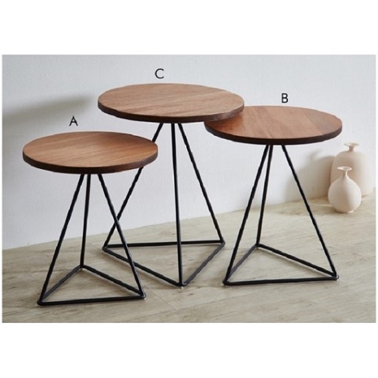 TERRA Nesting Table (Triangle Leg)