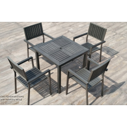 ADAMUS Outdoor Dining Set (4+1) ADAMUS Outdoor Dining Set (4+1)