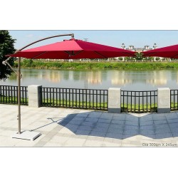 FLORENS Side Pole Outdoor Parasol FLORENS Side Pole Outdoor Parasol