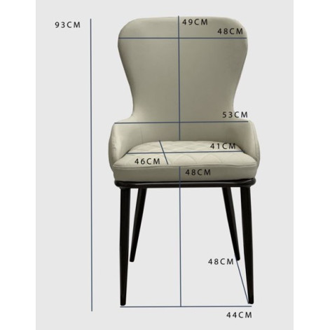 OZAI PU Leather Dining Chair