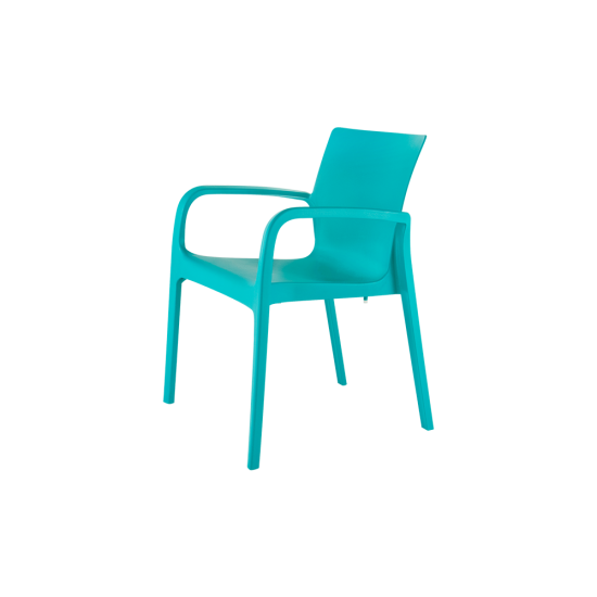 ALISSA Stackable Patio Dining Armchair
