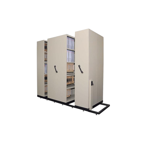 VIGOR Mobile Compactor with Lateral File Holder & Shelving