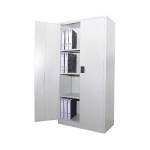 CALYX Metal Cabinet with Full Height Cupboard & Steel Swinging Door