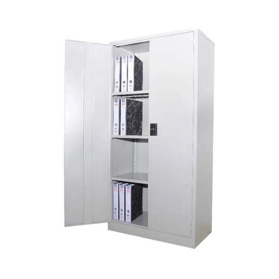 CALYX Metal Cabinet with Full Height Cupboard & Steel Swinging Door