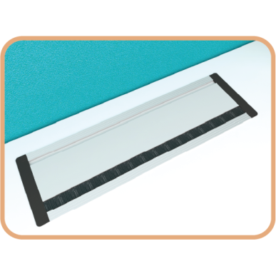 MYND L-Shape Cluster Desk with Mobile Pedestal and Mesh Chairs