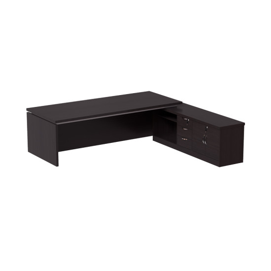 ARCA Director Table with Side Cabinet
