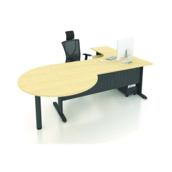 FORTIS Director Table with Side Cabinet FORTIS Director Table with Side Cabinet