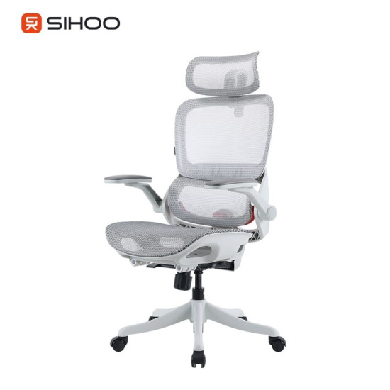 B100-PRO Ergonomic Highback Mesh Chair with Footrest