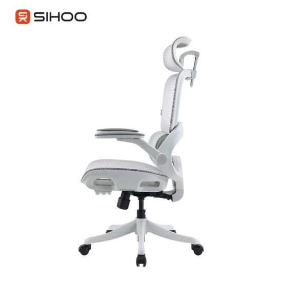 B100-PRO Ergonomic Highback Mesh Chair with Footrest