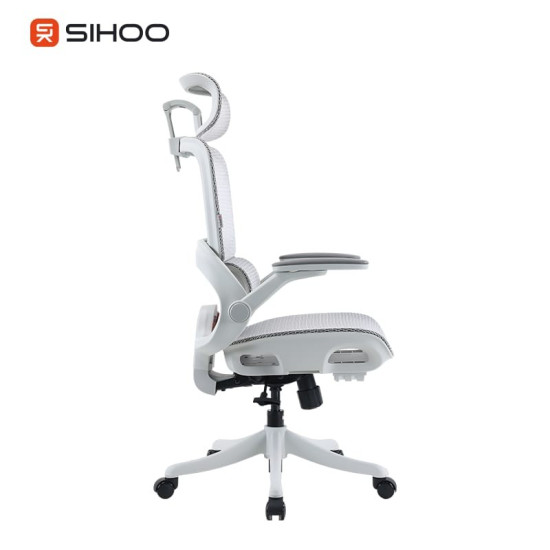 B100-PRO Ergonomic Highback Mesh Chair with Footrest
