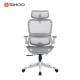 B100-PRO Ergonomic Highback Mesh Chair with Footrest