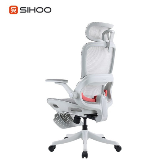 B100-PRO Ergonomic Highback Mesh Chair with Footrest