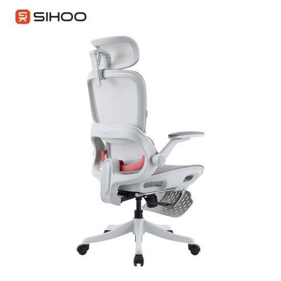 B100-PRO Ergonomic Highback Mesh Chair with Footrest
