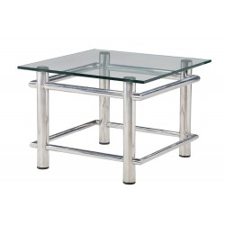 Tempered Clear Glass Coffee Table - GCT-A6060 Tempered Clear Glass Coffee Table - GCT-A6060