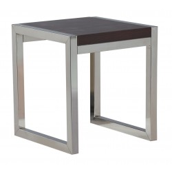 Laminated Top Stainless Steel Coffee Table - GCT-F4040 Laminated Top Stainless Steel Coffee Table - GCT-F4040