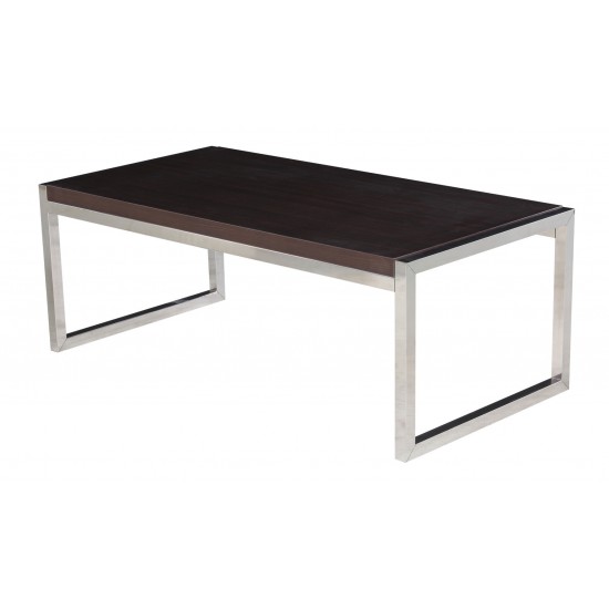 Laminated Top Stainless Steel Coffee Table - GCT-G12060