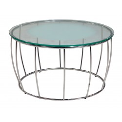 Tempered Clear Glass Coffee Table - GCT-I90