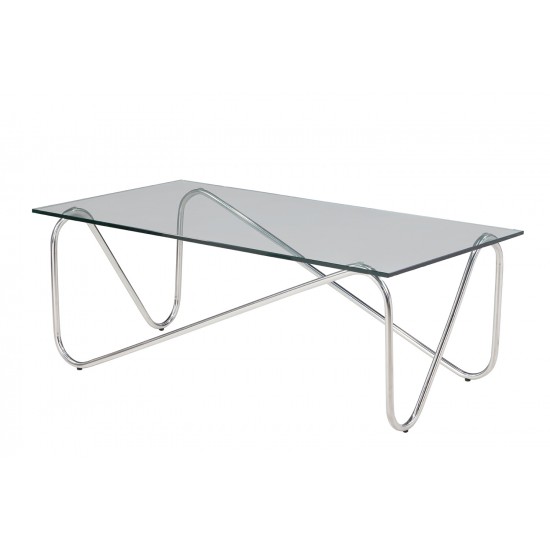 Tempered Clear Glass Coffee Table - GCT-C12060