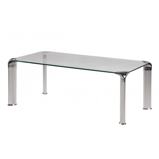 Tempered Clear Glass Coffee Table - GCT-D12060
