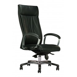 DIVA Leather Series A - Highback Arm Chair