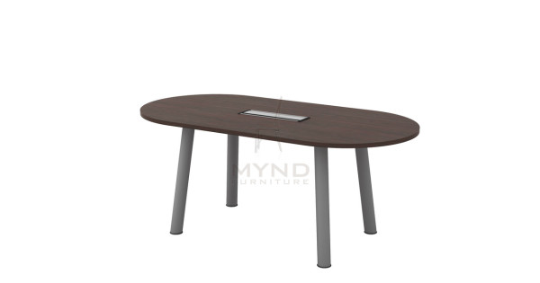 MYND Furniture - SUAVIS Oval Conference Table | Modern Meeting Room ...