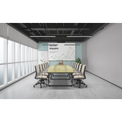 LACUS Boat Shape Conference Table LACUS Boat Shape Conference Table