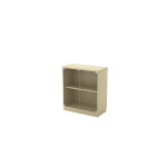 Q Series Swinging Glass Door Low Cabinet