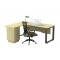 SQ Base Superior Compact Table with 2D1F Pedestal