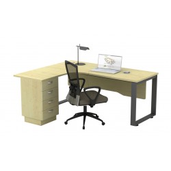 SQ Base Superior Compact Table with 4D Pedestal
