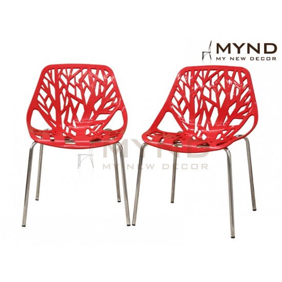 Birch Sapling Plastic Chair (R)