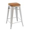 TOLIX Wooden Bar Stool (R)