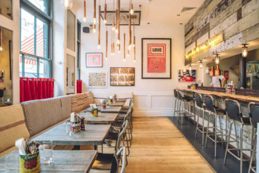 STUNNING INDUSTRIAL CAFE INTERIORS